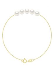 ATELIERS SAINT GERMAIN Złota bransoletka z perłami rozmiar: onesize. Białe bransoletki ATELIERS SAINT GERMAIN, z perłą, złote. Za 369.99 zł.