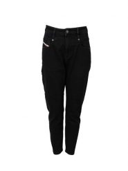 Diesel Jeansy "D-Fayza" | 00SV12-R69GL | Kobieta | Czarny. Czarne jeansy Diesel, bez wzorów, z bawełny, eleganckie. W wyprzedaży za 399.00 zł.