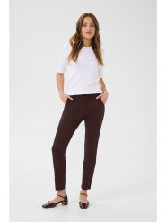 Kaffe Spodnie chino w kolorze brązowym rozmiar: 34. Brązowe chinosy Kaffe, bez wzorów. Za 126.99 zł.