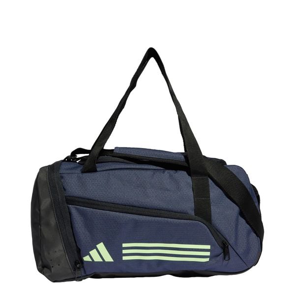 Torba Essentials 3-Stripes Duffel XSmall. Niebieskie torby sportowe adidas, bez wzorów, z materiału, na ramię. Za 146.45 zł.