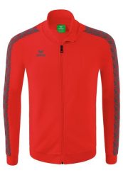 Kurtka dresowa Erima Essential Team Multicolor Junior. Czerwone kurtki Erima, bez wzorów, z dresówki, klasyczne, bez kaptura. Za 301.99 zł.