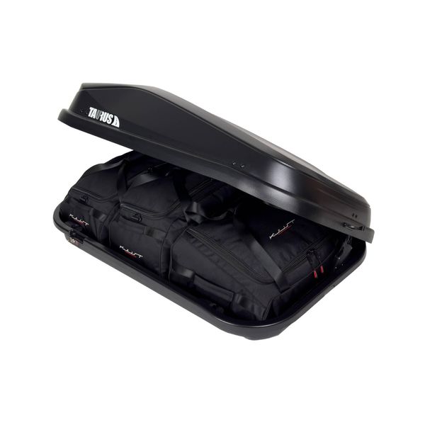 Torby Do Boksu Dachowego Taurus Easy 320 3Szt Kjust. Czarne torby podróżne KJUST, bez wzorów. Za 596.00 zł.
