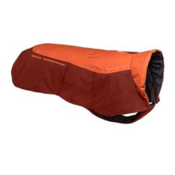Płaszcz dla psa Ruffwear Vert. Niebieskie płaszcze RUFFWEAR, na zimę, m, bez wzorów, z materiału, bez kaptura. Za 470.50 zł.