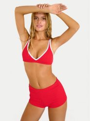 Banana Moon Dół od bikini Naza Popsail MFQ19 Czerwony. Czerwone bikini Banana Moon, bez wzorów, z syntetyku. Za 219.99 zł.