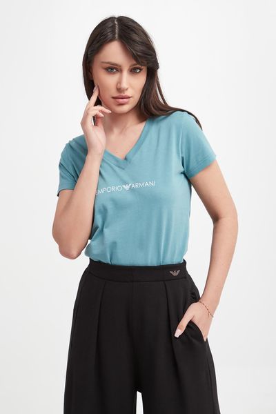 T-shirt damski EMPORIO ARMANI UNDERWEAR. T-shirty Emporio Armani Underwear, s, bez wzorów, bez kołnierzyka, bez ramiączek. Za 249.00 zł.