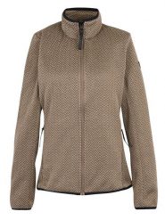 Regatta Kurtka polarowa "Elzie" w kolorze beżowym rozmiar: 42. Brązowe kurtki Regatta, bez wzorów, z polaru, bez kaptura. Za 118.28 zł.