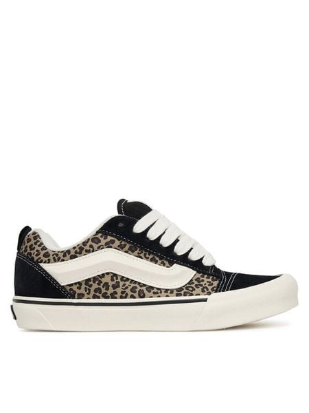 Vans Tenisówki Knu Skool VN000D756I71 Czarny. Czarne trampki Vans, bez wzorów, ze skóry, bez zapięcia. Za 248.99 zł.