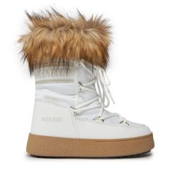 Śniegowce Moon Boot. Białe śniegowce Moon Boot, bez wzorów, bez zapięcia. Za 1,139.00 zł.