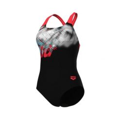 Strój kąpielowy damski jednoczęściowy sportowy na basen Arena Splash. Czarne stroje jednoczęściowe Arena, bez wzorów, sportowe. Za 169.99 zł.