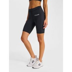 Spodenki legginsy do biegania sportowe Hummel Run Sort Tight Woman r. M. Czarne legginsy Hummel, bez wzorów, sportowe. Za 99.99 zł.