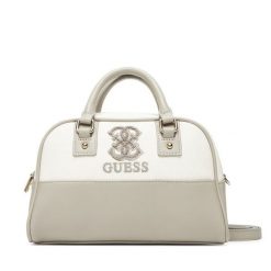 Torebka Guess. Szare torebki klasyczne Guess, z aplikacjami, klasyczne, bez dodatków. Za 279.99 zł.