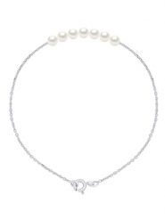 Pearl Addict Złota bransoletka z perłami rozmiar: onesize. Białe bransoletki Pearl Addict, z perłą, złote. Za 404.99 zł.