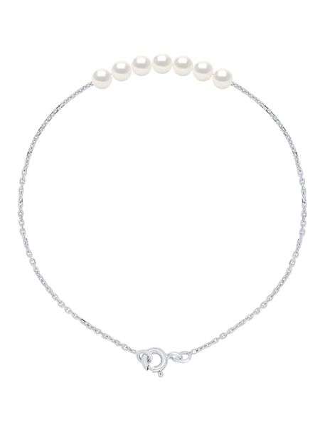 Pearl Addict Złota bransoletka z perłami rozmiar: onesize. Białe bransoletki Pearl Addict, z perłą, złote. Za 404.99 zł.