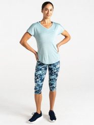 Dare 2b Koszulka sportowa "Vigilant Tee" w kolorze błękitnym rozmiar: 42. Niebieskie t-shirty sportowe Dare 2b, bez wzorów, z materiału, bez ramiączek, outdoorowe. Za 66.16 zł.