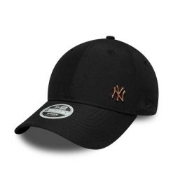 Czapka baseballowa damska New York Yankees New Era 9Forty Flawless. Czarne czapki z daszkiem New Era, bez wzorów, eleganckie. Za 179.00 zł.