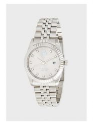 U.S. Polo Assn. Zegarek kwarcowy w kolorze srebrnym rozmiar: onesize. Szare, analogowe zegarki U.S. Polo Assn., srebrne. Za 341.79 zł.