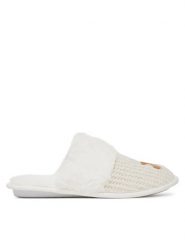 DeeZee Kapcie HHS-23W-3046 Biały. Białe kapcie DeeZee, bez wzorów, z materiału. Za 69.99 zł.