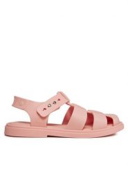 Melissa Sandały Melissa Emma Ad 35682 Różowy. Czerwone sandały Melissa, bez wzorów, z tworzywa sztucznego, bez obcasa, na płaskiej podeszwie, bez zapięcia. Za 299.99 zł.