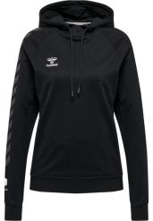 Damska bawełniana bluza z kapturem Hummel Move Grid. Czarne bluzy z kapturem Hummel, xs, bez wzorów, z bawełny, z kapturem, na fitness i siłownię. Za 163.15 zł.