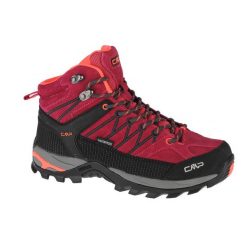 Buty trekkingowe damskie CMP Rigel Mid Wmn WP. Czarne buty trekkingowe CMP, z materiału, bez zapięcia. Za 349.99 zł.