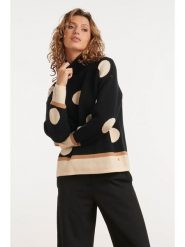 Smashed Lemon Sweter w kolorze czarnym rozmiar: XXL. Czarne swetry Smashed Lemon, xxl, bez wzorów, bez ramiączek. Za 104.99 zł.