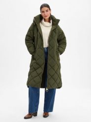 Barbour Pikowany płaszcz - Kirkton Puffer Kobiety Sztuczne włókno zielony, 46. Zielone płaszcze Barbour, bez wzorów, z włókna, eleganckie. Za 1,399.95 zł.