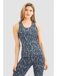 Rösch Top sportowy w kolorze granatowym rozmiar: L. Niebieskie topy sportowe RÖSCH, l, bez wzorów, z materiału, outdoorowe. Za 118.01 zł.