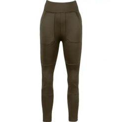 Damskie legginsy Jack Pyke Utility. Brązowe legginsy Jack Pyke, bez wzorów, z elastanu, biznesowe. Za 297.00 zł.