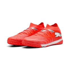 Buty piłkarskie unisex FUTURE 9 MATCH TT PUMA. Białe buty do biegania Puma, bez wzorów, bez zapięcia, do biegania. Za 419.00 zł.