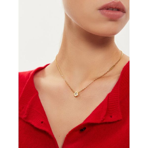 Naszyjnik Guess. Żółte naszyjniki Guess, złote. Za 219.99 zł.