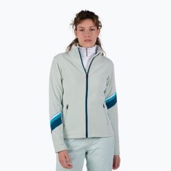 Bluza damska Rossignol Strawpile Fleece Fz. Niebieskie bluzy Rossignol, na zimę, bez wzorów, sportowe, bez ramiączek, bez kaptura. Za 289.99 zł.