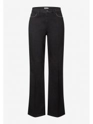 More & More Dżinsy - Flared fit - w kolorze czarnym rozmiar: 38. Czarne jeansy More & More, bez wzorów, klasyczne, z podwyższonym stanem. Za 139.95 zł.