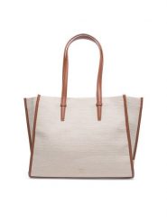 MEXX Torebka MEXX-E-018-05 Brązowy. Brązowe torebki klasyczne Mexx, bez wzorów, z bawełny, bez dodatków. Za 169.99 zł.