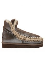 Mou Śniegowce Eskimo 18 FW101001C Szary. Szare śniegowce Mou, bez wzorów, ze skóry, bez zapięcia. Za 1,199.00 zł.