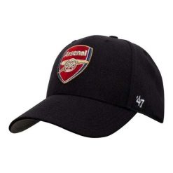 Czapka Z Daszkiem MVP Arsenal FC. Czerwone czapki z daszkiem 47 Brand, na lato, bez wzorów, z materiału. Za 109.99 zł.