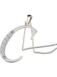 Diamant Vendôme Złoty naszyjnik z diamentami - dł. 40 cm rozmiar: onesize. Szare naszyjniki Diamant Vendôme, z materiału, z diamentem, złote. Za 709.99 zł.