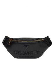 LOVE MOSCHINO Saszetka nerka JC4223PP0MKF0000 Czarny. Czarne nerki i saszetki Love Moschino, bez wzorów, ze skóry, bez dodatków. Za 509.99 zł.