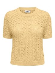 ONLY Sweter w kolorze żółtym rozmiar: S. Żółte swetry ONLY, s, bez wzorów, bez ramiączek. Za 82.99 zł.