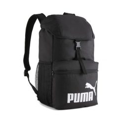 Plecak z klapą PUMA PHASE 25 l PUMA Black. Czarne plecaki Puma, bez wzorów, bez dodatków. Za 109.00 zł.