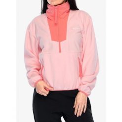 Bluza polarowa damska Columbia Sequoia Grove Half Zip Fleece. Czerwone bluzy bez kaptura Columbia, xs, bez wzorów, z polaru, bez kaptura, trekkingowe. Za 188.99 zł.
