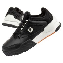 Buty Fila Modern T'23 FFW0282.80010 czarne. Czarne buty treningowe bez wzorów, ze skóry, bez zapięcia. Za 310.47 zł.