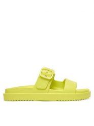 Tommy Hilfiger Klapki FW0FW08953 Żółty. Żółte klapki Tommy Hilfiger, bez wzorów, z syntetyku, bez obcasa, bez zapięcia. Za 209.99 zł.