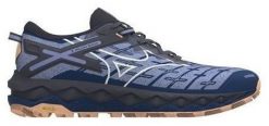 Buty do biegania damskie Mizuno Wave Mujin 10. Niebieskie buty do biegania Mizuno, bez wzorów, bez zapięcia, do biegania, mizuno wave. Za 389.99 zł.