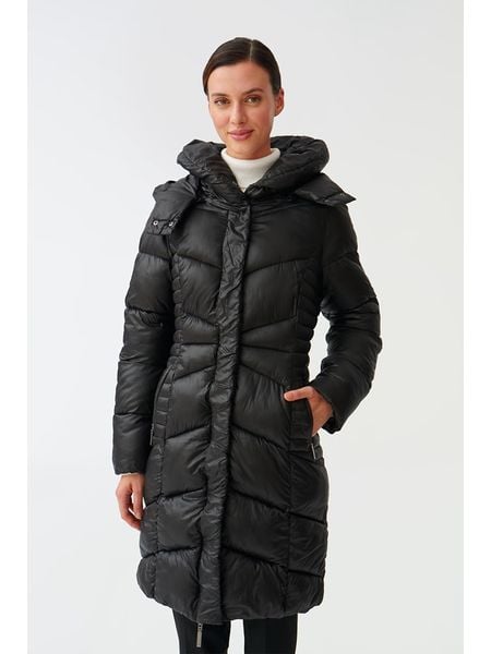 TATUUM Płaszcz pikowany w kolorze czarnym rozmiar: 36. Czarne płaszcze Tatuum, bez wzorów, bez kaptura. Za 332.24 zł.