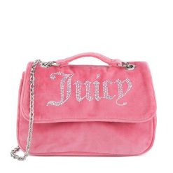 Torebka Juicy Couture. Czerwone torebki klasyczne Juicy Couture, bez wzorów, klasyczne, bez dodatków. Za 279.99 zł.
