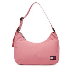 Torebka Tommy Jeans. Czerwone torebki klasyczne Tommy Jeans, bez wzorów, z jeansu, klasyczne, bez dodatków. Za 159.99 zł.