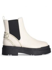 Liu Jo Sztyblety w kolorze kremowym rozmiar: 41. Brązowe botki Liu Jo, bez wzorów, sportowe, bez zapięcia. Za 551.95 zł.