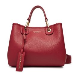 Torebka Emporio Armani. Czerwone torebki klasyczne Emporio Armani, bez wzorów, klasyczne, bez dodatków. Za 959.99 zł.
