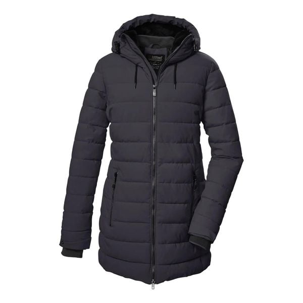 Parka dla kobiet Killtec Kow 55 Qltd. Niebieskie płaszcze Killtec, na zimę, s, bez wzorów, z materiału, z kapturem. Za 646.50 zł.