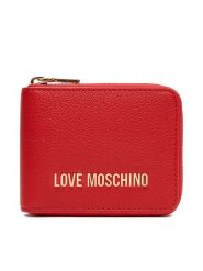 LOVE MOSCHINO Portfel JC5639PP1NLD0500 Czerwony. Czerwone portfele Love Moschino, bez wzorów, ze skóry. Za 269.99 zł.